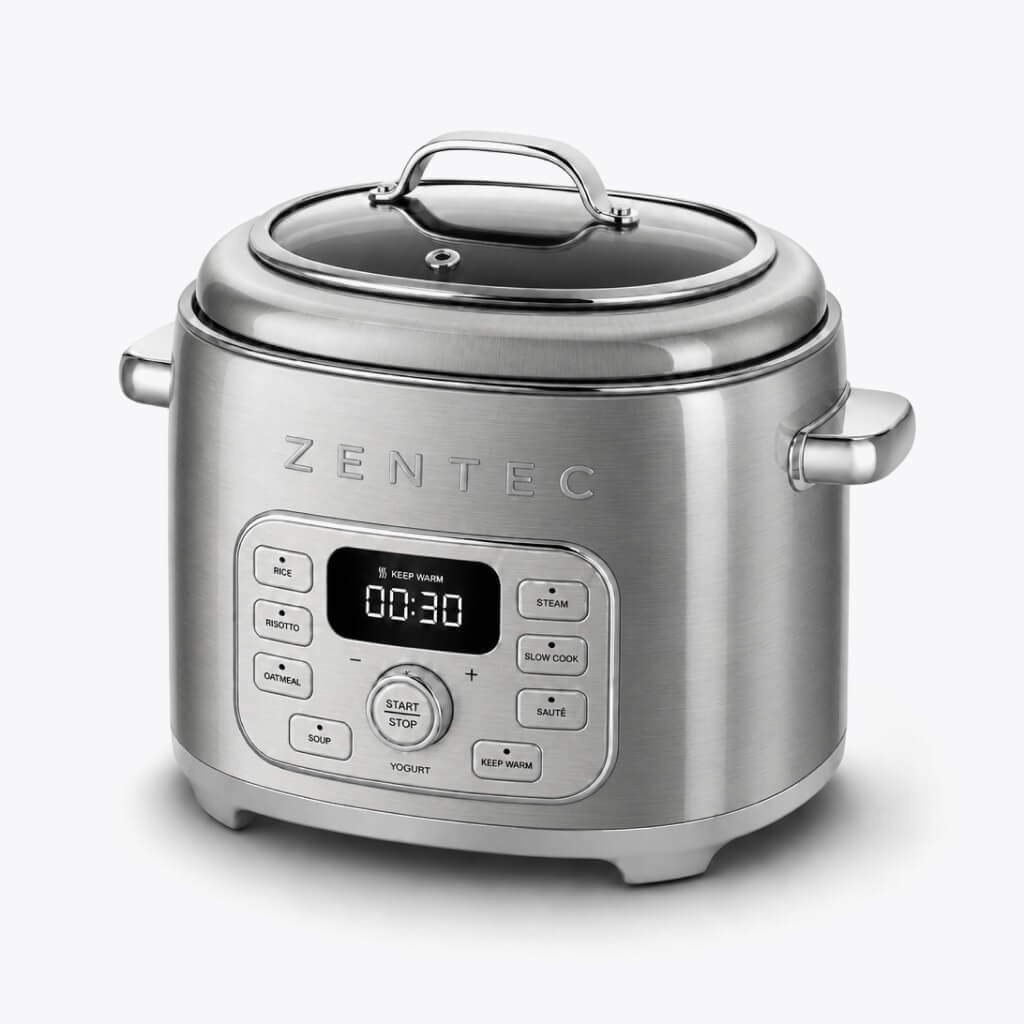 multi cooker stailess silver